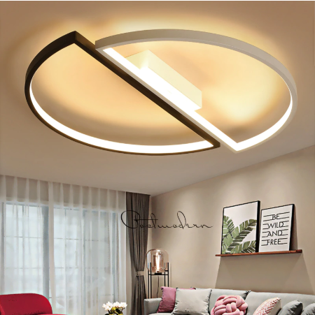 Abstract Ceiling Light | Modern led ceiling lights, Living room .