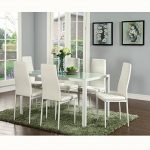Amazon.com - IDS Online Deluxe Glass Dining Table Set 7 Pieces .
