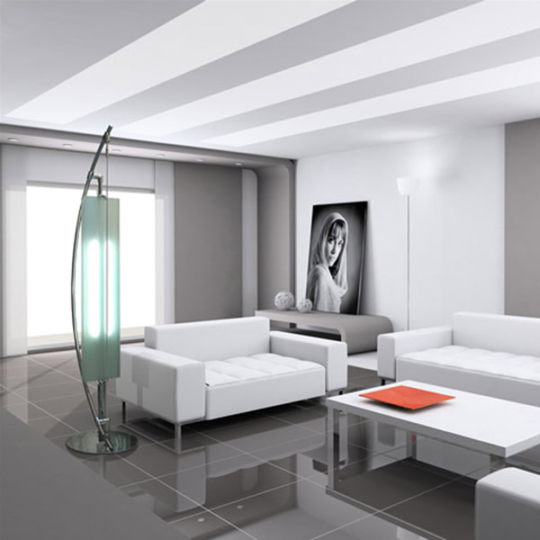 Contemporary Floor Lamps for More Decorative Elements - Traba Hom