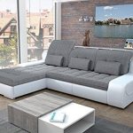 European Sleeper Sectional Sofa GIORGIO With Storage Modern Design .