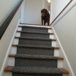 Black Carpet Runners For Stairs With Modern Pattern In Black And .