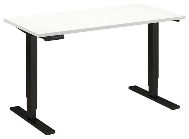 Bush Business 48" Height Adjustable Standing Desk, Modern Cherry .