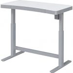 Amazon.com: Bell'O Electric Adjustable Height Standing Desk, White .