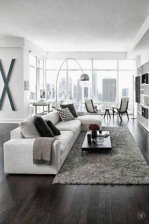 21 Modern Living Room Decorating Ideas | Modern apartment design .