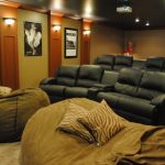 Pretty oversized bean bags in Home Theater Modern with Beanbag .
