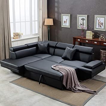 Amazon.com: Sofa Sectional Sofa for Living Room Futon Sofa Bed .