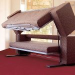 The convertible Doc XL sofa bed designed for small spac