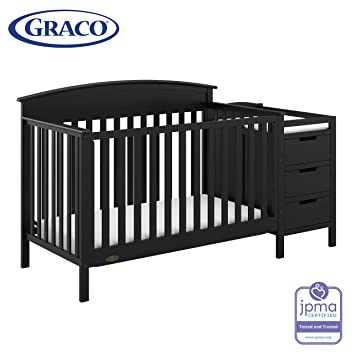 Amazon.com : Graco Benton 4-in-1 Convertible Crib and Changer .