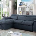 Convertible Sectional Sofa Bed CM6514 by Furniture of Ameri