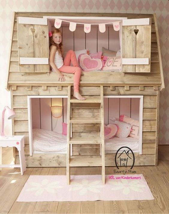 Awesome Cool Lovely Bed For Your Kids 8 | Girls bunk beds, Kid .