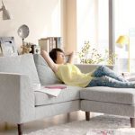 Mini L shape - Small Corner Sofa - Ideal for Small Rooms- Delux .