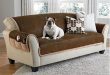 Sure Fit Slipcovers Vintage Leather Furniture Cover - sofa pet .