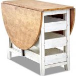 Furniture Neighbors Round Counter Height Drop Leaf Table & Reviews .