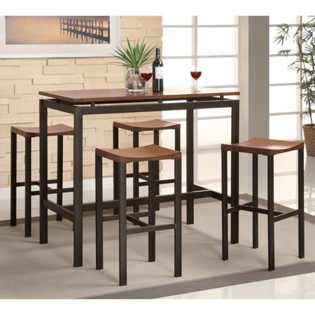 Coaster 5-Piece Counter Height Table and Chair Set, Multiple .