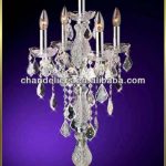 Cheap Crystal Chandelier Table Lamp For Wedding - Buy Chandeliers .