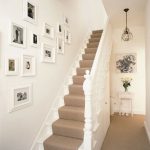 Hallway ideas to steal | White staircase, Hallway decorating .