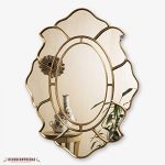 Amazon.com: Gold Oval Accent Wall Mirror, Decorative Oval Mirror .