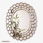 Amazon.com: Decorative Oval Wall Mirror 23.6"- Peruvian Accent .