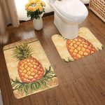 Amazon.com: Pineapple Fruit Decorative Large Plush Bathroom Rug .