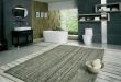 Grey Large Bathroom Rug | Large bathroom rugs, Large bath rugs .