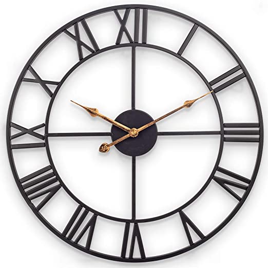 Amazon.com: Decor Wall Clock, European Retro Clock with Large .
