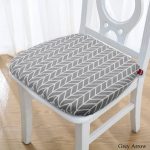 Dining Chair Cushion with Ties Memory Foam Seat Cushion for | Et