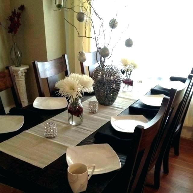 Dinner Table Centerpiece Ideas Kitchen Dining Room Tables Best .