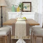 Amazon.com: PHNAM Table Runner with Tassels 72 Inches Long Linen .