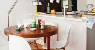 small apartment dining table set round wood | Apartment dining .