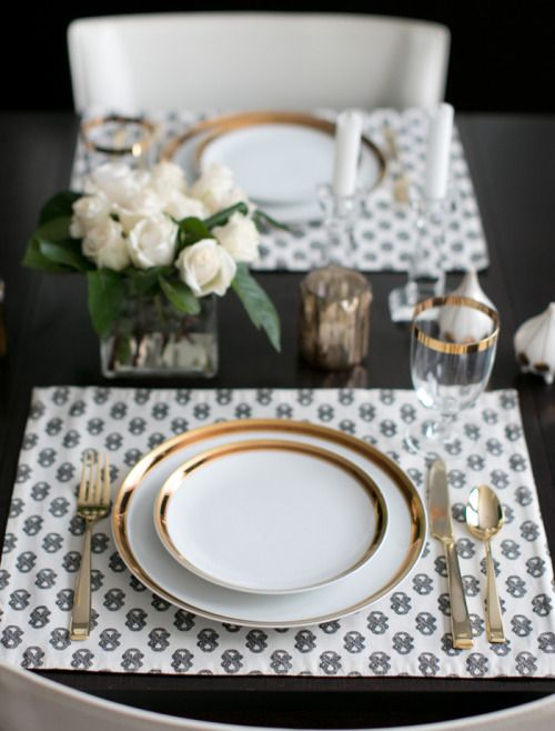 50+ Table Setting Ideas To Wow Your Guests | Beautiful table .