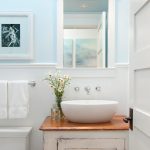 Distressed Bathroom Cabinets - Cottage - bathroom - Jodi Fost