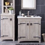 Furniture Creative Distressed Wood Bathroom Vanities Using Rustic .