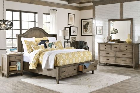 distressed wood bedroom furniture