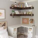 DIY Corner Floating Shelves | Recipe | Bedrooms | Room decor, Home .