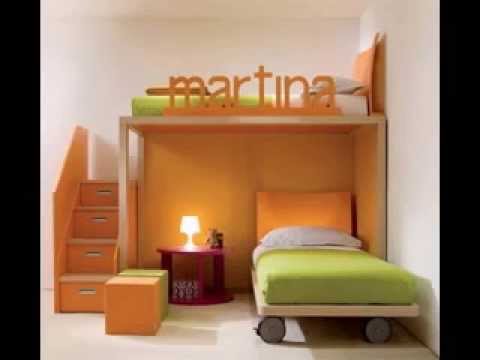 DIY kids bedroom design decorating ideas for small rooms - YouTu