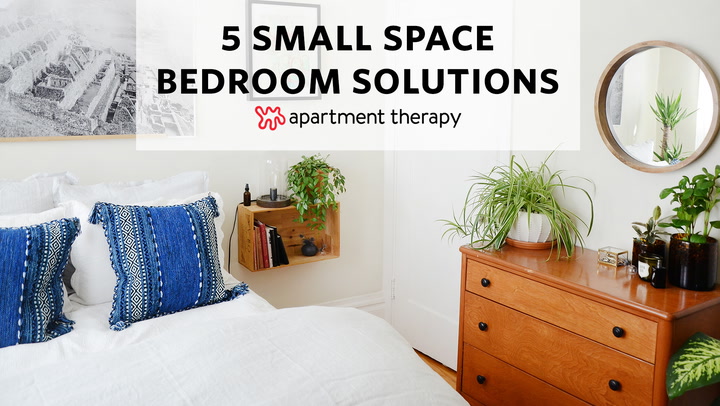 Bedroom Storage Ideas - Small Bedroom Organization | Apartment Thera