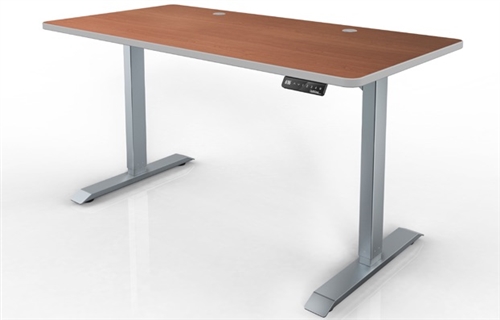 HAT Electric Height Adjustable Table - 120 Degree Corner Sit-to .