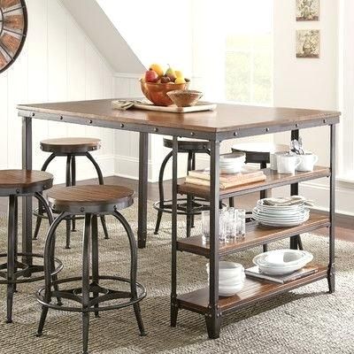 expandable counter height table – lanzhome.com