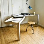 expandable desk by studio stephan schultz. small house, small home .
