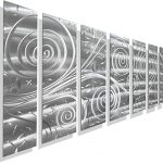 Amazon.com: Statements2000 Abstract Extra Large Metal Art Panels .