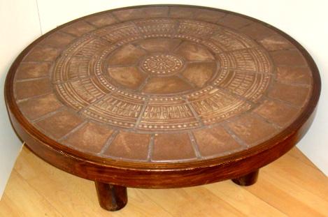 Brilliant Large Round Coffee Table - Father of Trust Desig