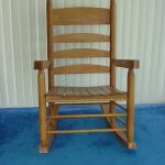 Oversized wooden rocking chairs for outdoor or indo