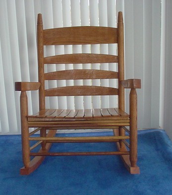 Oversized super wide, wooden rocking chairs for outdoor or indo