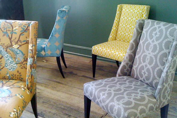 Brilliant Fabric Upholstered Dining Chair Upholstery .