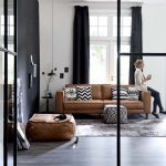 32 Interior Designs with Tan Leather Sofa. Interiordesignshome.com .