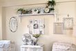 How to decorate a Large Wall Farmhouse Style | Country wall decor .