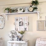 How to decorate a Large Wall Farmhouse Style | Country wall decor .