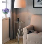 Floor Lamps With Table Attached Side Accent End Small Spaces .