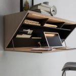 Best Wall Mounted Desk Designs For Small Hom