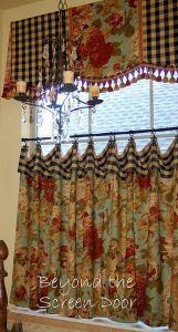 French Country Kitchen Curtains Ideas 16346 161x300 